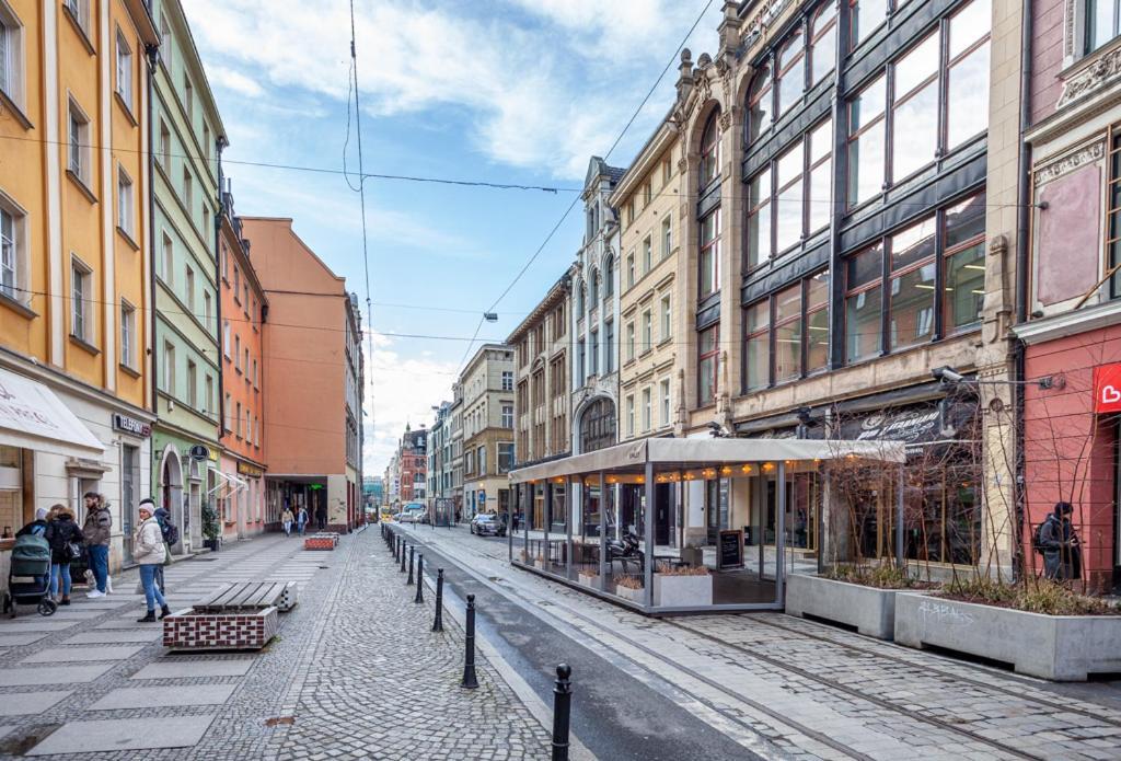Oomph Wroclaw Deluxe Apt Ruska Apartment Ngoại thất bức ảnh