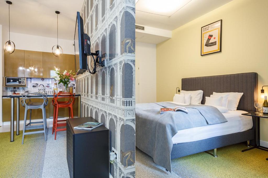Oomph Wroclaw Deluxe Apt Ruska Apartment Ngoại thất bức ảnh